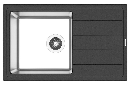 Мойка для кухни Florentina 21.395.D0780.302 Комби 78х48 см, антрацит Мойка для кухни Florentina 21.395.D0780.302 Комби 78х48 см, антрацит снят с производства