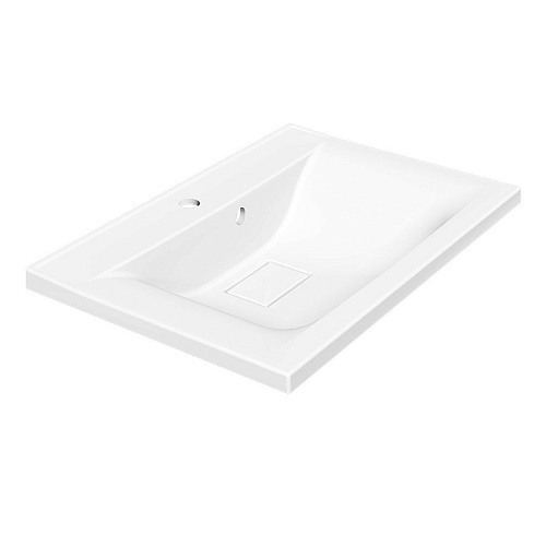Раковина Vincea VCB-3M650W из искусственного камня, 65х45 см, белая Раковина Vincea VCB-3M650W из искусственного камня, 65х45 см, белая