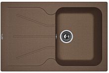 Мойка для кухни Florentina 20.255.B0780.303 Гаттинара 78х51 см, с крылом, мокко