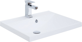 Раковина накладная Aquanet 00284237 Нота 50х48 см, белая