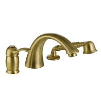 Смеситель Migliore 25867 Lem на борт ванны монокомандный, бронза