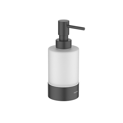 Дозатор Aquatek AQ4429MB Лира настольный, черный матовый - купить в Санкт-Петербурге, цена на Дозатор Aquatek AQ4429MB Лира настольный, черный матовый в интернет-магазине Керамос Дозатор Aquatek AQ4429MB Лира настольный, черный матовый купить недорого в интернет-магазине Керамос