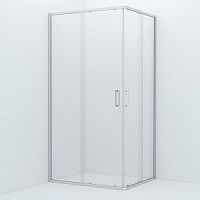 Душевое ограждение IDDIS, ZOD6CS8i23 Zodiac 100х195 см, глянцевый алюминиевый профиль