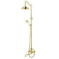 Душевой гарнитур Migliore 32122 Prestige настенный, золото