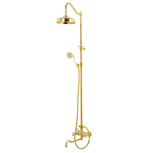 Душевой гарнитур Migliore 32122 Prestige настенный, золото Душевой гарнитур Migliore 32122 Prestige настенный, золото