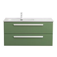 Тумба под раковину подвесная Cezares ECO-CER-N ECO-CER-N-1000-2C-SO-PS-P-L