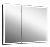 Зеркальный шкаф Art&Max ART&MAX AM-Tec-1000-800-2D-F-Nero