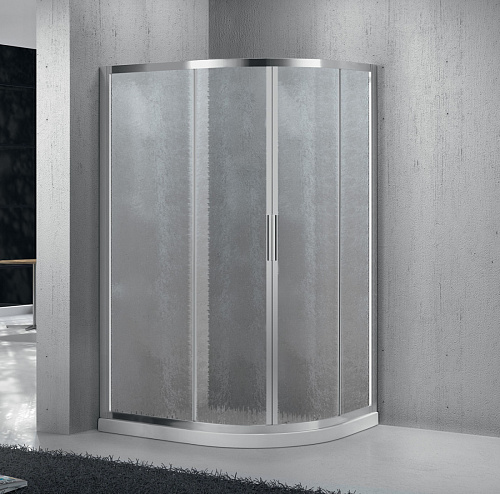 Душевой уголок BelBagno Sela SELA-RH-2-100/80-Ch-Cr купить недорого в интернет-магазине Керамос