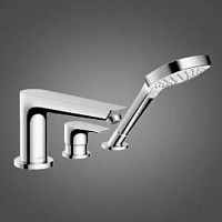 Смеситель для ванны, на борт, на 3отв., внешн.част Hansgrohe  71730000
