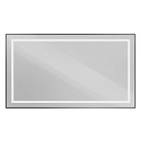 Зеркало BelBagno Kraft SPC-KRAFT-1400-800-SENS-NERO
