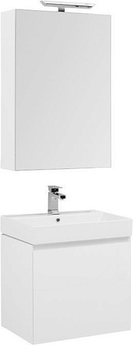 Комплект мебели Aquanet 00203642 Йорк для ванной комнаты, белый купить недорого в интернет-магазине Керамос