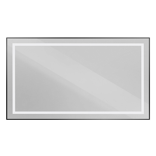 Зеркало BelBagno Kraft SPC-KRAFT-1400-800-SENS-NERO купить недорого в интернет-магазине Керамос