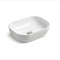 Раковина Vincea VBS-102 керамическая, 45.5х33 см, накладная, белая