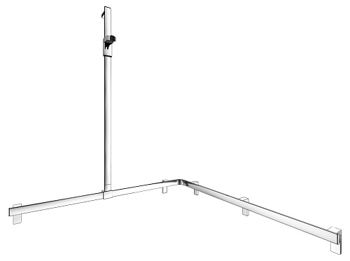 Поручень Keuco AXESS 35015010402 купить недорого в интернет-магазине Керамос