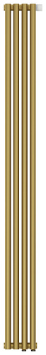 Радиатор Сунержа 032-0321-1804 Эстет-0 отопительный н/ж EU50 правый 1800х180 мм/ 4 секции, матовое золото