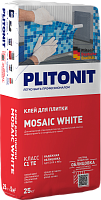 Клей на цементной основе Plitonit Клей PLITONIT MOSAIC WHITE - 25