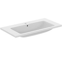 Раковина Ideal Standard T460301 i.life B для монтажа с мебелью или соло 100x50 см, Euro White (евробелый)