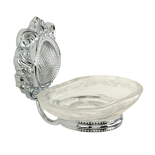 Мыльница Migliore 16651 Cleopatra настенная, стекло прозрачное/хром - купить в Санкт-Петербурге, цена на Мыльница Migliore 16651 Cleopatra настенная, стекло прозрачное/хром в интернет-магазине Керамос Мыльница Migliore 16651 Cleopatra настенная, стекло прозрачное/хром купить недорого в интернет-магазине Керамос