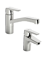 Смесители Oras Saga 3923F для умывальника и кухни 