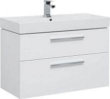 Тумба с раковиной Aquanet 00245256 Nova, 91х46 см, белая