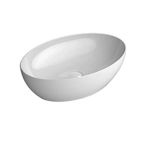 Раковина GSI 884217 Pura накладная 60х42 см, Cenere Matte Раковина GSI 884217 Pura накладная 60х42 см, Cenere Matte