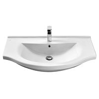 Раковина Santek 1WH110790 Эльбрус мебельная 90х52 см, белая Раковина Santek 1WH110790 Эльбрус мебельная 90х52 см, белая