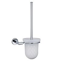 Ершик Vitra A44790EXP Minimax для туалета и ванной комнаты, хром/белый