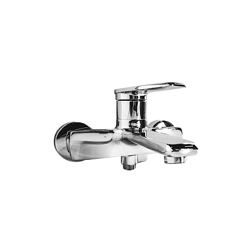 Смеситель Aquanika AQS3038CR Simple для ванны с душем, хром