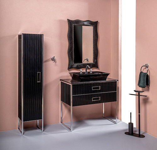 Тумба под раковину Armadi Art Monaco 866-100-BCR купить недорого в интернет-магазине Керамос