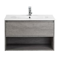 Тумба под раковину подвесная BelBagno Kraft KRAFT-800-1C-SO-CG Тумба под раковину подвесная BelBagno Kraft KRAFT-800-1C-SO-CG