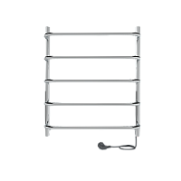 Электрический полотенцесушитель INDIGO LCEE60-50R Embrace без полочки, серебристый