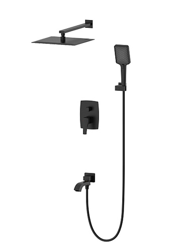 Душевая система Wonzon & Woghand FLEX WW-88939072-MB