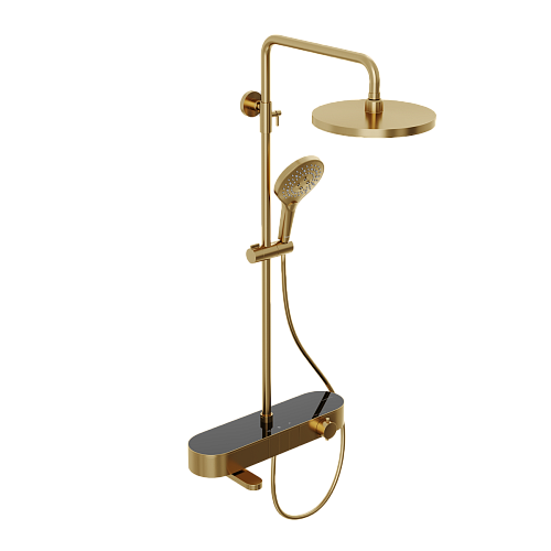 Душевая система с термостатом ABELSBERG Intensa SNS52655BG Душевая система с термостатом ABELSBERG Intensa SNS52655BG