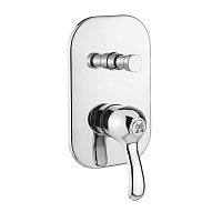 Смеситель Migliore 25878 Lem скрытого монтажа монокомандный, 2-х позиционный с девиатором, хром