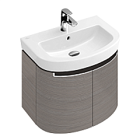 Тумба под раковину Villeroy & Boch Subway 2.0 A693 00FQ, дуб-графит