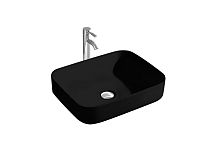 Раковина Aquatek AQ5515-MB Вега для установки на столешницу, 50х39 см, черный матовый Раковина Aquatek AQ5515-MB Вега для установки на столешницу, 50х39 см, черный матовый
