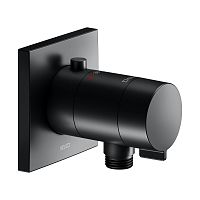 Смеситель Keuco 59554370002 IXMO с термостатом для встройки с выводом для шланга DN 15, черный матовый Смеситель Keuco 59554370002 IXMO с термостатом для встройки с выводом для шланга DN 15, черный матовый