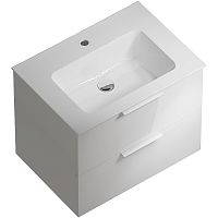 Тумба Kerama Marazzi PI.F.65\WHT Piano Forte под раковину подвесная 65х45 см, белый глянец Тумба Kerama Marazzi PI.F.65\WHT Piano Forte под раковину подвесная 65х45 см, белый глянец