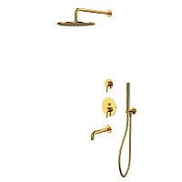 Смеситель скрытого монтажа Whitecross Y gold YSET07GL