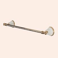TW Harmony 011, полотенцедержатель 58см, цвет держателя:  белый/золото,TWHA011bi/oro