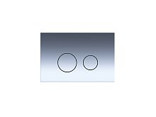 Панель смыва Aquatek KDI-0000004 Slim, хром глянцевый R