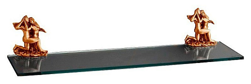 Полка стеклянная Art&Max ROMANTIC AM-0813-B (AM-B-0813-B) купить недорого в интернет-магазине Керамос