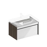 Тумба KERAMA MARAZZI MODULA MOD.80.1+1\AR Тумба KERAMA MARAZZI MODULA MOD.80.1+1\AR