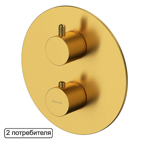Смеситель термостатический для душа Whitecross Y Y1236GLB