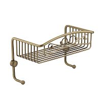 Решетка Migliore 22027 Complementi одинарная с двумя крючками, бронза