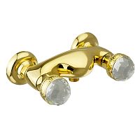 Смеситель Migliore 18508 Axo Swarovski для душа внешний, выход M1/2", золото