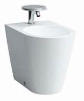 Биде Laufen 8.3233.1.400.302.1 Kartell напольное 37х56 см, белое Биде Laufen 8.3233.1.400.302.1 Kartell напольное 37х56 см, белое