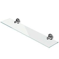 Полка стеклянная Geesa Tone 917301-02-60, хром