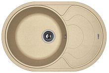 Мойка для кухни Florentina 20.140.D0760.104 Родос 76х51 см, с крылом, бежевая Мойка для кухни Florentina 20.140.D0760.104 Родос 76х51 см, с крылом, бежевая
