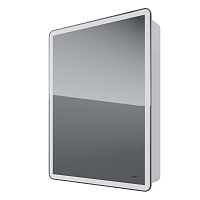 Шкаф Dreja 99.9032 Point зеркальный 60х80 см, инфракрасный выключатель/LED-подстветка, белый